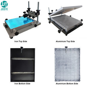 آلة طباعة شاشة حريرية يدوية بسعر مناسب، محطة واحدة مع نظام تسجيل دقيق، طابعة شاشة - Product Image 3