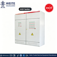 Armoire de distribution de busbars GGD 690V 380V 1000A, appareillage intérieur blindé amovible basse tension CA, certifié CE ISO