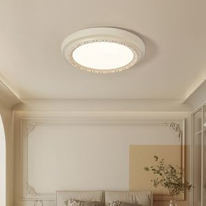Plafonnier LED de style japonais Wabi-Sabi, protection des yeux, moderne et minimaliste, luminaire pour la maison, style français européen pour la chambre principale - Product Image 4