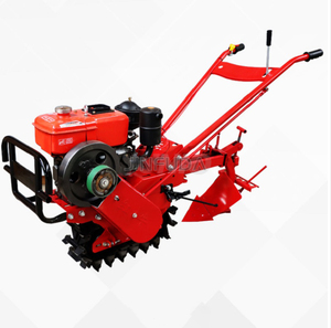 Offre Spéciale piste chenille Micro-tiller agricole terres arables labourage roue unique tournant le sol fossé désherbage Machine - Product Image 2