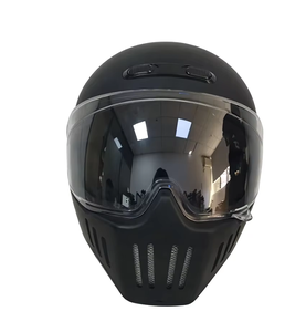 <span class=keywords><strong>Casque</strong></span> de <span class=keywords><strong>moto</strong></span> intégral pour homme et femme, homologué DOT, ABS, coupe-vent, noir mat, avec lunettes intégrées, protection mentonnière, directement de l'usine - Product Image 4