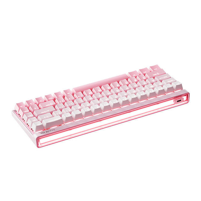 MCHOSE ACE68 Air Dynamic RGB Lightbox Wired Keyboard 8000Hz 128K 0.1MS Low Latency Hall Effect Magnetic Switch Gaming Keyboard