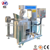 Machine à popcorn automatique de grande capacité de qualité supérieure, à gaz, pour popcorn sucré, avec système de brassage et d'aromatisation Cretors
