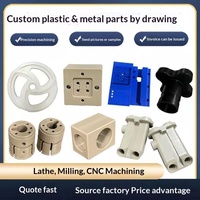 Pièces de machine de centre composite pour robot humanoïde de précision, usinées par usinage par liaison cinq axes CNC en alliage d'aluminium