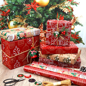 Factory Wholesale <b>Christmas</b> <b>Wrapping</b> <b>Paper</b> Packaging 50 X 70 cm Gift <b>Wrapping</b> <b>Paper</b> - Product Image 5