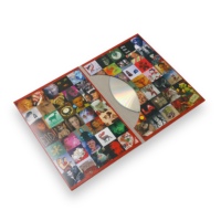 Kemasan dompet DVD ramah lingkungan harga murah, kualitas bagus, cetak kustom, sampul lipat DVD