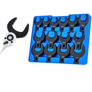 Lot De 10 Clés à Pied De Corbeau Snap-on à Ouverture Pression - LOT-1057