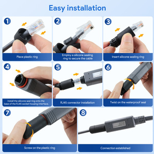 独家100瓦隔离千兆POE分离器长程高达100米与星链附件兼容 - Product Image 6