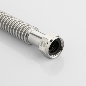 Ống thép không gỉ 304 mạ thép không gỉ Ống kim loại linh hoạt Nước khí Chịu nhiệt độ cao Ống nước bền DN25 - Product Image 2