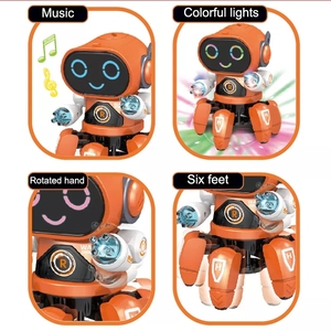 Cadeau de Promotion <span class=keywords><strong>Robot</strong></span> jouet bon marché pour enfants avec lumière et musique <span class=keywords><strong>Robot</strong></span> de danse à piles pour enfants - Product Image 6