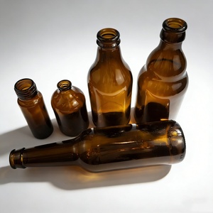 Beverage Glass <strong>Bottles</strong> 250ml/275ml/330ml/500ml Brown Amber Transparent Hot Stamping Eco-Friendly Pharmaceutical Cough <strong>Bottle</strong> - Product Image 2