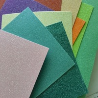 Papier pailleté métallisé 80 g/m² en gros pour impression sérigraphique sur sacs, non toxique, vert chatoyant, fournitures artisanales