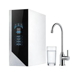 Purificateur d'eau par osmose inverse 100G, distributeur autonettoyant, filtration 5 étapes, sans réservoir, en plastique, pour usage domestique, filtration 5 étapes - Product Image 1