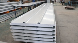 Desuman SP-EPS-1050 Hot Sale Eco-Friendly DesignInsulated Color Steel <strong>Sandwich</strong> <strong>Panel</strong> EPS Exterior Wall &amp; Roof Foam <strong>Panel</strong> 1050mm - Product Image 6