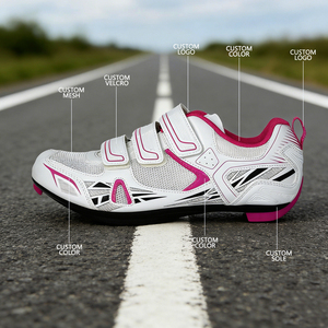 Chaussures de vélo déverrouillées pour hommes et femmes, en cuir véritable, recyclables, pour vélos de route et de montagne, sports de plein air toutes saisons - Product Image 4
