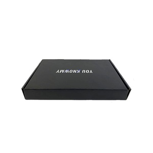 Recycled Materials Customized Rigid Gift Packaging Boxes Matt Lamination Embossing Corrugated Board Logo for Gift Craft Use - Product Image 3
