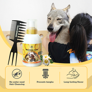 Shampoo a secco per cani per cani senza fili auricolari senza risciacquo per animali domestici per cani e gatti produttori - Product Image 3