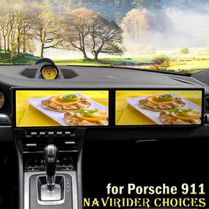 Radio Multimedia para Auto con Pantalla Doble de 12.3 Pulgadas para Porsche Cayman 911 987 Boxster 997 991 2012-2023, Android 15, Navegación GPS, Auto Carplay - Product Image 2