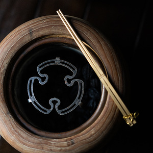 Base de hierro para lámpara de alcohol, soporte para estufa de exterior, trípode, soporte para brasero, accesorio portátil para ceremonia del té - Product Image 3