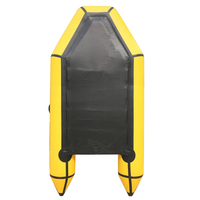 Bateau de pêche gonflable en caoutchouc PMC280 Solar Marine, nouvelle conception, 4 personnes, pliable, 0,7 mm, 280 cm, pont pneumatique en PVC, kayak à rames pour la mer