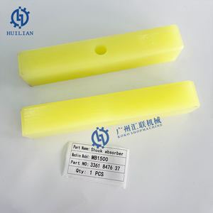 Buen amortiguador de goma MB1500 MB500 MB700 MB750 C70 C80 <span class=keywords><strong>ES70</strong></span> ES80 Tipo de caja Martillo hidráulico Repuestos Amortiguador de almohadilla de goma - Product Image 4