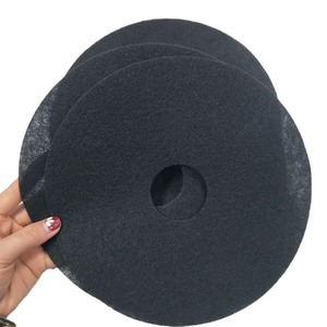 Tissu non tissé au charbon actif 300 g/m², matériau filtrant industriel anti-odeur - Product Image 1