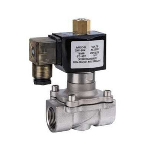 1/2 "3/8" 3/4 "1" 1.5 "2" cổng tác động trực tiếp AC220V AC110V DC24V DC12V thường mở van điện từ đóng cho bộ lọc dầu nước - Product Image 1