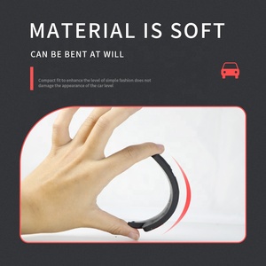 Juego de 4 Tiras Protectoras Autoadhesivas Universales de PVC para Bordes de Puertas Laterales de <span class=keywords><strong>Coche</strong></span> - Product Image 3