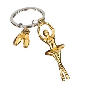 Llaveros de aleación con colgantes de zapatos, pequeños regalos de danza para entusiastas del <span class=keywords><strong>ballet</strong></span> - Product Image 5