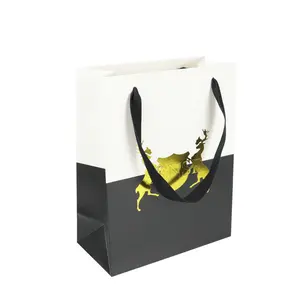 Bolsa de regalo de joyería Biodegradable, multipared, embalaje de cartón personalizado, de lujo
