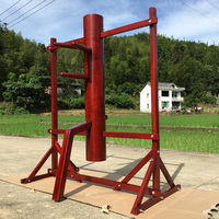 Chine factice vente en gros kung fu arts martiaux dispositif d'entraînement équipement en bois homme factice aile chun mannequin bois
