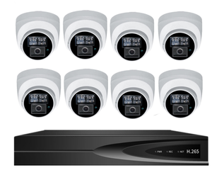 IP66防水屋外CCTVカメラ4K 8MP 5MP 4MPホームセキュリティフルセット8チャンネルネットワークIP PoE NVRシステム - Product Image 6