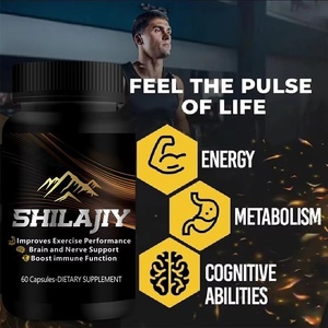 Cápsulas de Suplemento de Energia com Extrato de <span class=keywords><strong>Ashwagandha</strong></span> e Shilajit do Himalaia, Força 10 em 1, Marca Própria OEM, Atacado - Product Image 5