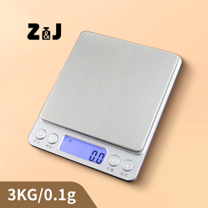 Balance de poids 0.1g Balance de pesage de bijoux numérique Balance de cuisine 3Kg Utilisation <span class=keywords><strong>polyvalente</strong></span> - Product Image 4