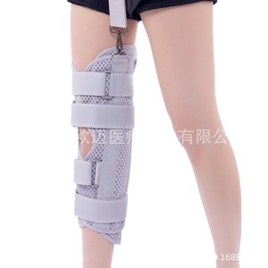 Attelle de fixation réglable pour l'articulation du genou, pour les blessures au ménisque et aux ligaments du genou, soutien pour les fractures de la rotule de l'extrémité inférieure - Product Image 1