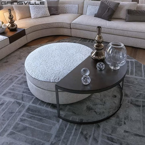 Muebles para el hogar <span class=keywords><strong>de</strong></span> <span class=keywords><strong>lujo</strong></span> <span class=keywords><strong>de</strong></span> terciopelo <span class=keywords><strong>de</strong></span> estilo italiano sofá seccional curvo sofás redondos modernos para el hogar <span class=keywords><strong>de</strong></span> <span class=keywords><strong>lujo</strong></span> - Product Image 6