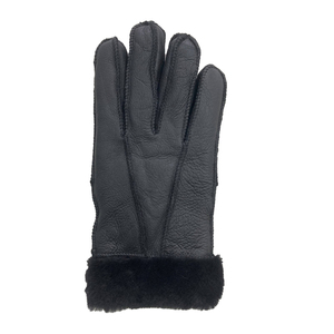 Guanti Invernali in Vera Pelle di Pecora Australiana a Doppia Faccia per Donne, Caldi Guanti in Lana e <span class=keywords><strong>Cashmere</strong></span> - Product Image 4