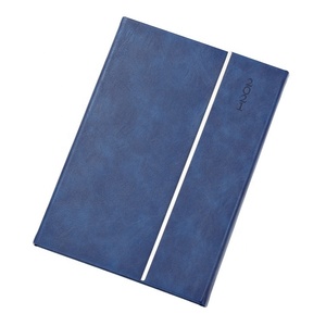 Bloc notes en cuir de haute qualité, agenda, bande métallique A5, pour carnet de notes, agenda, à personnaliser, organisateur pour ordinateur portable, <span class=keywords><strong>2023</strong></span> - Product Image 1