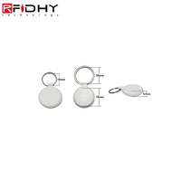 Llavero inteligente NFC Pet ID Dog Tag con función antipérdida 13,56 MHz Fácil información de contacto del propietario para la identificación de mascotas