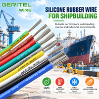 Fil en silicone torsadé résistant aux hautes températures 16awg 14awg 12awg pour systèmes de refroidissement