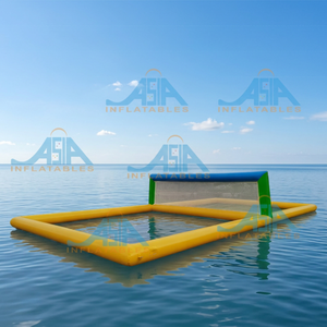 Terrain de volley-ball gonflable de qualité commerciale, terrain de volley-ball gonflable, piscine, jeu de sport aquatique - Product Image 1