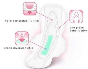 Бамбуковая травяная дышащая накладка из натурального хлопка для женщин и подростков - Product Image 2