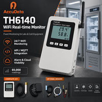 Moniteur de température et d'humidité certifié IEC17025 avec sonde à longueur personnalisée pour solution d'ingénierie de stockage frigorifique pharmaceutique