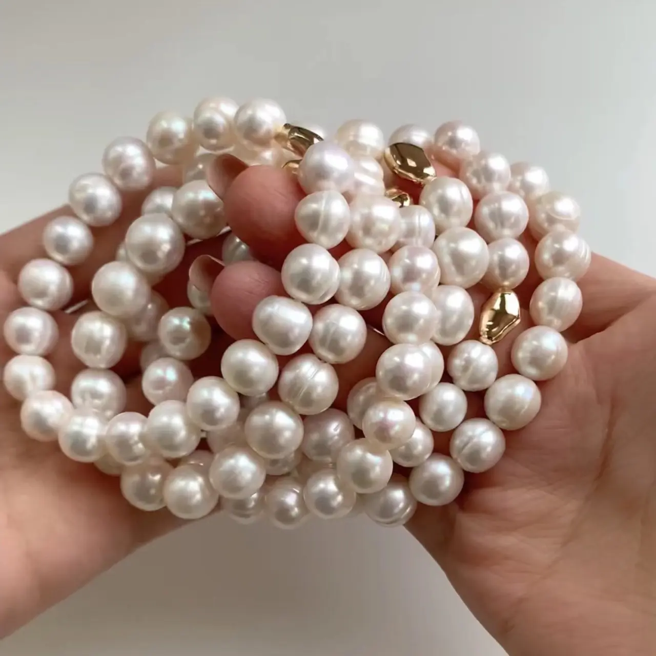 Bracelet de perles d'eau douce naturelles pour femmes bijoux cadeau de mode