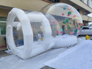 Meilleure Vente : Tente à bulles <span class=keywords><strong>gonflable</strong></span> transparente pour saut et jeu, Château <span class=keywords><strong>gonflable</strong></span> à bulles - Product Image 2