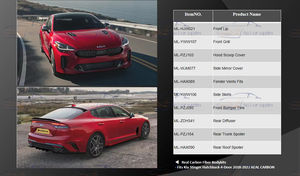 <span class=keywords><strong>Precio</strong></span> de fábrica personalizar moda actualización Real Carbon Auto Body Kit para <span class=keywords><strong>KIA</strong></span> <span class=keywords><strong>Stinger</strong></span> 2018-2022 - Product Image 6