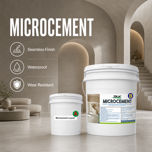 <span class=keywords><strong>Peinture</strong></span> microciment décorative imperméable sans joint <span class=keywords><strong>pour</strong></span> murs et sols <span class=keywords><strong>de</strong></span> <span class=keywords><strong>salle</strong></span> <span class=keywords><strong>de</strong></span> <span class=keywords><strong>bain</strong></span> – Vente en gros - Product Image 1