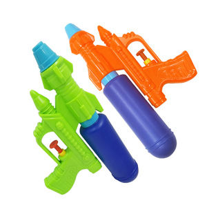 Pistolet à eau pour enfants, jouet d'extérieur en plastique à pression, pour les enfants de 4 à 6 ans, grande taille, couleur bleu orange - Product Image 2