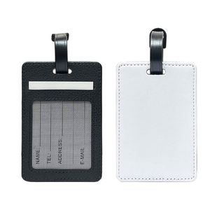Funda de Tarjetas Personalizada de Cuero PU para Sublimación, Porta Tarjetas, Etiqueta de Equipaje - Product Image 2