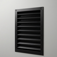 Lamelles solaires murales en aluminium personnalisées décoratives pour façades de bâtiments